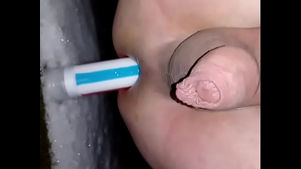 Anal play in snow