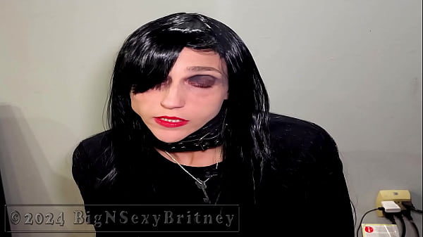 Big N Sexy Britney Goes Goth! - Goth Chick Blowjob And Huge Facial - 2 Minute Preview thumbnail