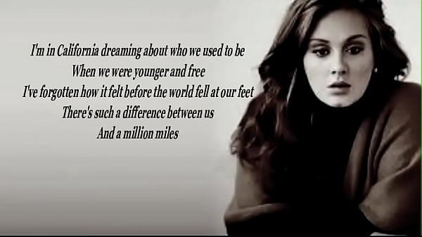 Adele lyrics