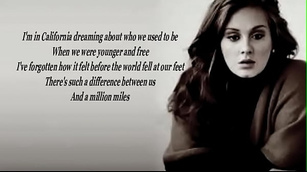 Adele lyrics