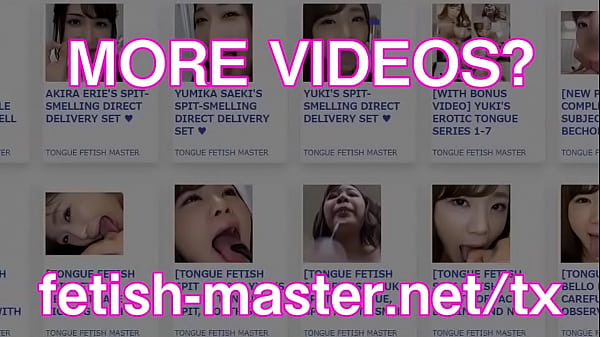 Japanese Asian Tongue Spit Face Nose Licking Sucking Kissing Handjob Fetish – More at fetish-master.net