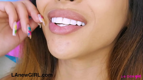 Slim Brunette Model Naked Close-up thumbnail