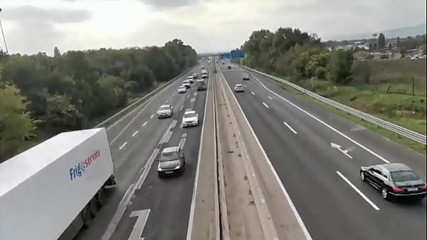 Gina Gerson hard sex on highway 