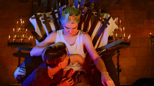 King Targaryen And His Servant. From The Series Game Of Thrones thumbnail