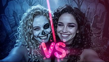 Haloween Trick or Treat zombie gangbang AI Interactive