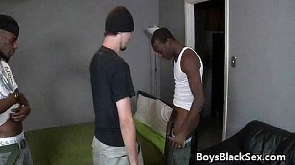 Interracial Bareback Hardcore Gay Porn Movie 01 