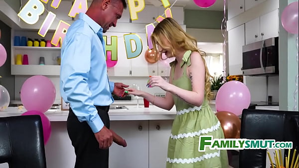 Nonton Birthday Blowjob By Step Daughter While Bfs Around thumbnail