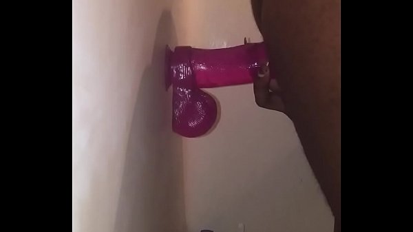 Fucking My Dildo in shower 