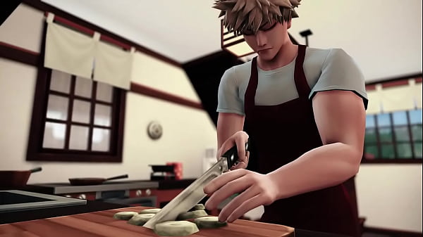 Kitchen Sex Midoriya X Bakugo My Hero Academia Cartoon Yaoi thumbnail