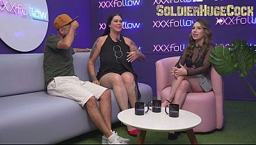 MILF Podcast Assistant Takes Massive Cock On Face