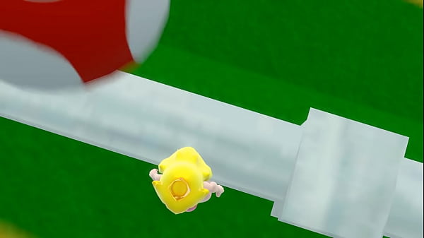 Princess Peach Mushroom Macro Futa Inflation Bursting thumbnail