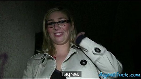 Real Amateur Blonde Girl In Glasses Screwed Up In Exchange For Money thumbnail