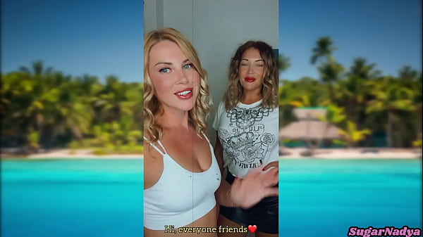 Nonton Two Russian Hotties Talk About Their Vacation In The Dominican Republic thumbnail