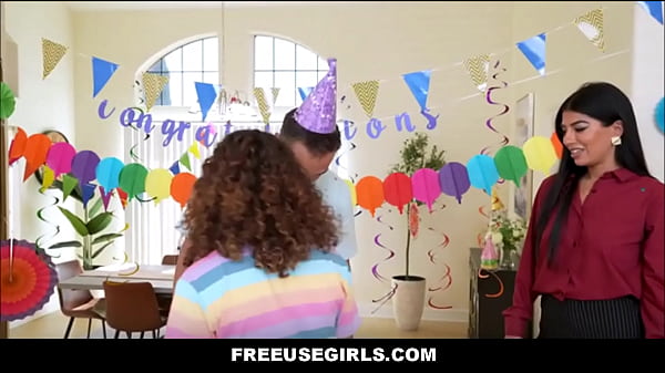 Freeusegirls - Freeuse Cute Tiny Teen Step Daughter & Big Ass Latina Therapist Let Step Dad Fuck Them Anywhere And Anytime During Intervention Celebration thumbnail