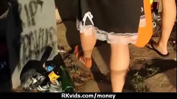 Cute sexy student trades sex for some extra cash 19