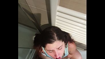 Stupid Stepdaughter Brushes Her Teeth With Cum, Stepdaddy Cheated Her thumbnail