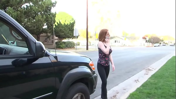 Horny Red Head Rides A Massive Black Dick thumbnail