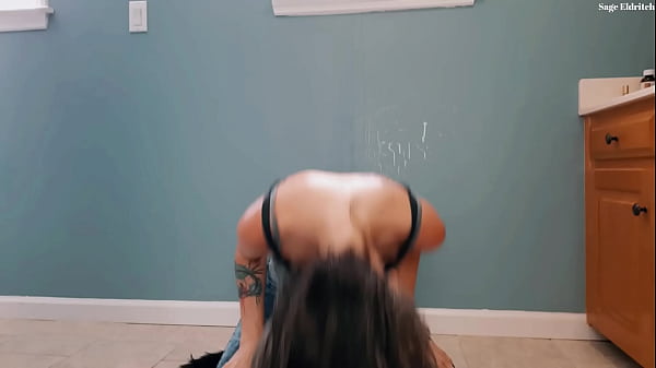 Nonton Sage Eldritch Flipping Her Wet Hair In Wet Clothes thumbnail