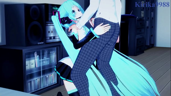 Nonton Hatsune Miku And Kagamine Rin Intense Sex. - Vocaloid Hentai thumbnail