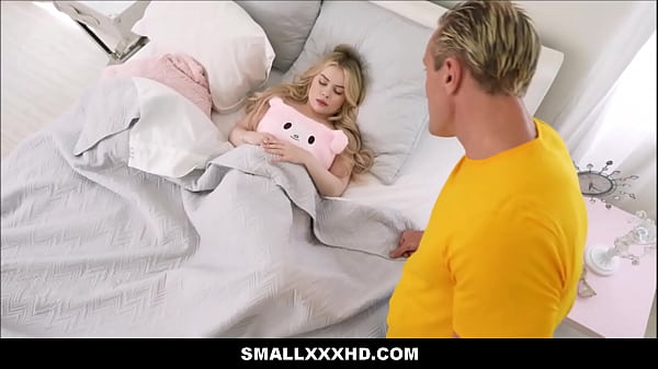 SmallXXXHD - Tiny Blonde Stepdaughter Lets Her Stepdaddy Fuck Her 
