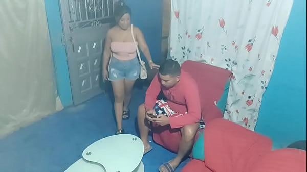 I Come Home After My Lover Leaves My Pussy Of Cum And My Cuckold Confronts Me And Ends Up Fucking My Pussy Also With Another Man's Semen. I Think That Turned Him On A Lot. thumbnail