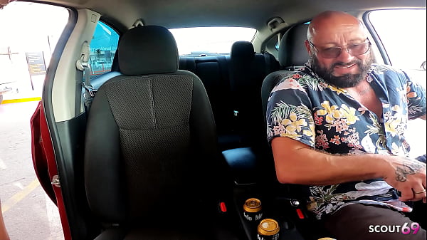 Nonton Sexy Blonde Latina Teen Model Pick Up And Talk To First Time Mmf Threesome In Car By Two Friends At Holiday Trip thumbnail