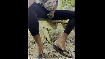 Outside With My Cock Out thumbnail