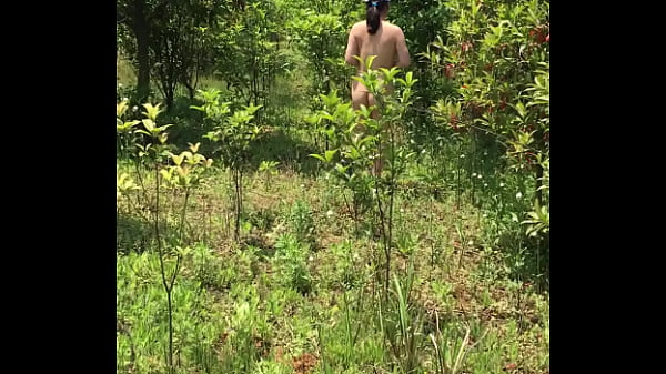 wife outdoor blowjob