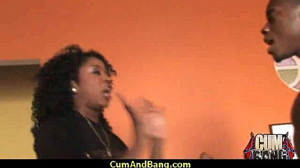 Ebony Chick Hard Fuck In Interracial Group 28 thumbnail