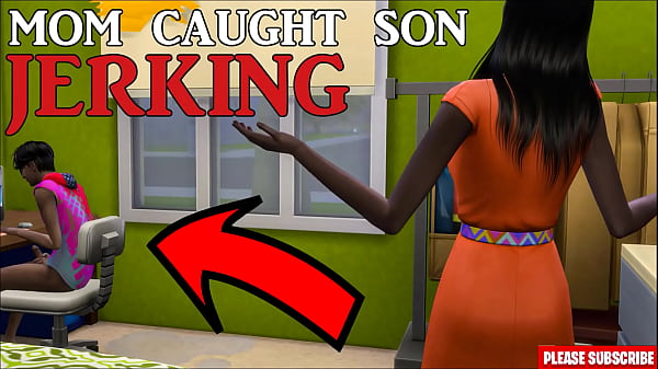 Indian step-Mom Caught step-Son Watching Porn and Masturbating Then Helps Him First Time Sex | desi stepmom and stepson | indian first time sex