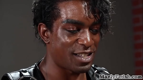 Black Top In Leather Outfit Bareback Drills Asshole Of Cosplay Bf thumbnail