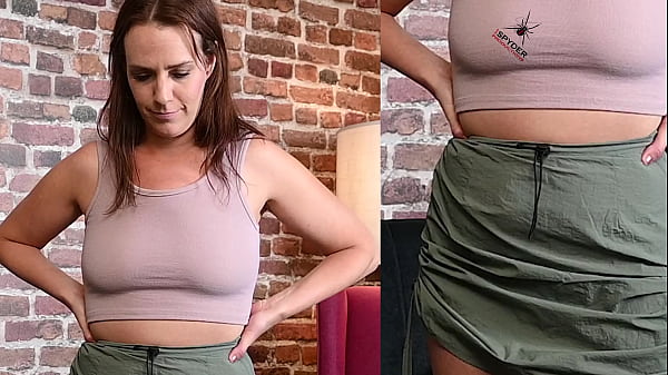 Alisha Adams Tries On A Few Different Outfits For Us And Gets Boobs Taped thumbnail