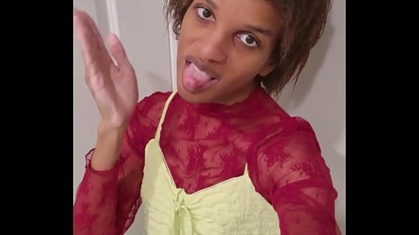 Pretty Post-op Trans Girly Awquitesy Shows You Her New Pussy Puts On A New Dress And Top thumbnail