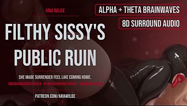 Filthy Sissy's Public Ruin 