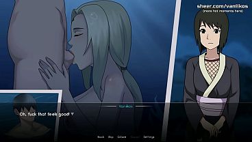 Naruto: Kunoichi Trainer | Virgin Blonde Milf Tsunade With A Perfect Skinny Body Has Her First Sex In Public Underwater With An 18yo Boy | Naruto Anime Hentai Porn Game thumbnail