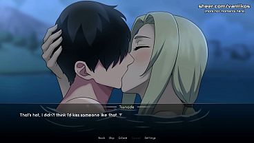 Naruto: Kunoichi Trainer | Virgin Blonde Milf Tsunade With A Perfect Skinny Body Has Her First Sex In Public Underwater With An 18yo Boy | Naruto Anime Hentai Porn Game thumbnail