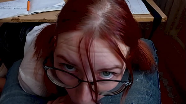 Horny Classmate Sucks Me Off At Math Lecture thumbnail