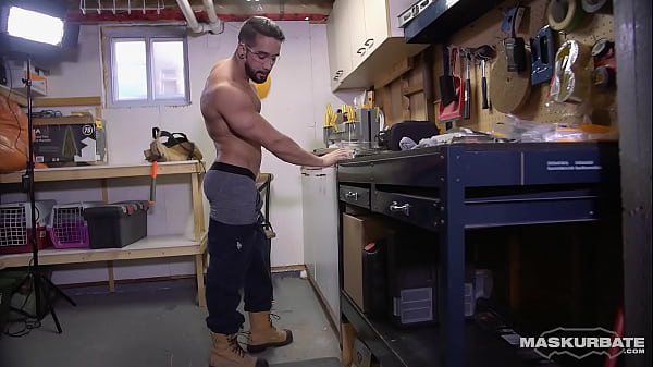 Ripped Guy Strokes His Big Dick thumbnail