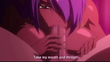 Dark Skinned Hentai Babe Receives A Load thumbnail