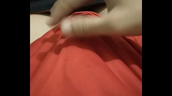 Asian guy playing with dick 