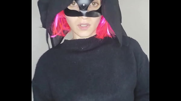 Nonton See My Passionate Self-pleasure With A Kitty Mask And Big Tits thumbnail