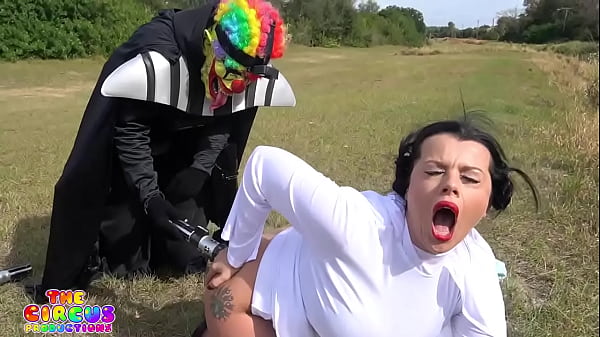 Gibby The Clown Sticks Lightsaber Up Nadia White Ass thumbnail