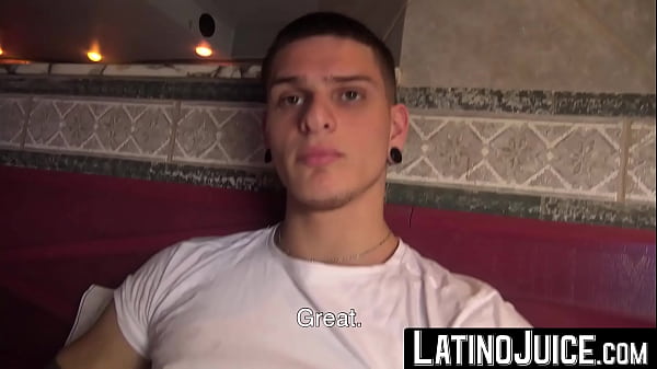 I call Bruno over and he licks and slobbers and rides the Andreas&acirc; boner before drinking a mouthful of his warm leche. 