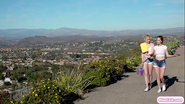 Two Hot Teens Start Doing Their Own Carwash Business Because Their Old Carwash Job Has Been Closed.they Start Finding Their Customers By Going Door To Door Giving Out Flyers.after The Carwash,they Get Home And Start Kissing And Licking Their Pussies. thumbnail