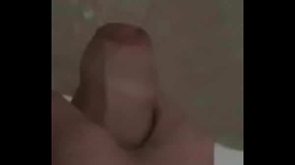 Cumming in batub