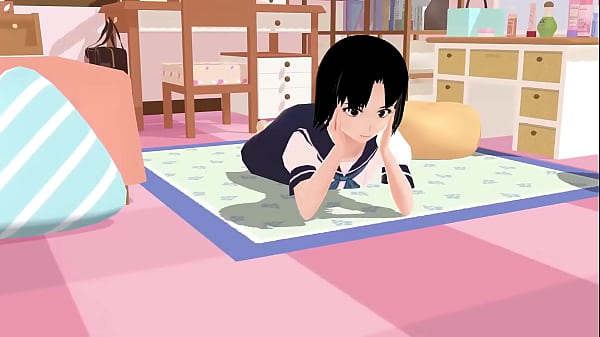 みあ【パンチラ】アニメ女子高生とお家デート気分【自己紹介】 