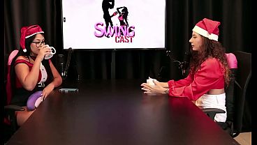 COMPILADOS DA JUJUBE DEL&Iacute;CIA NO PAPO COM TIFANY (SWING CAST NATAL) - PARTE 6 (WATCH ON: SHEER/RED) 