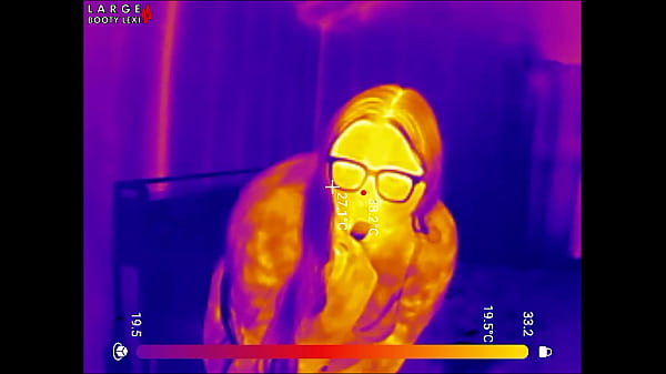 First time locked in chastity belt thick bbw ass fingered deep then stuffed with 2 huge butt plugs thermal pov 4k landscape