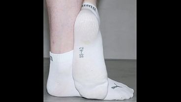White Puma Ankle Socks PHOTOSET 