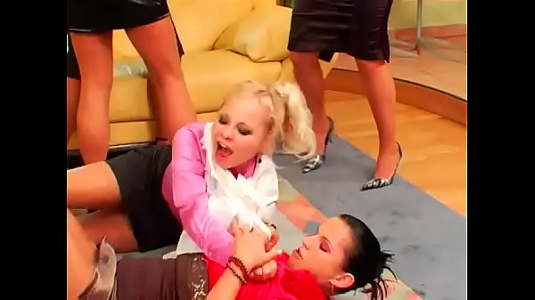 Nonton Hot Bitches Get Obscene As They Jump On Long Stiff Knobs thumbnail